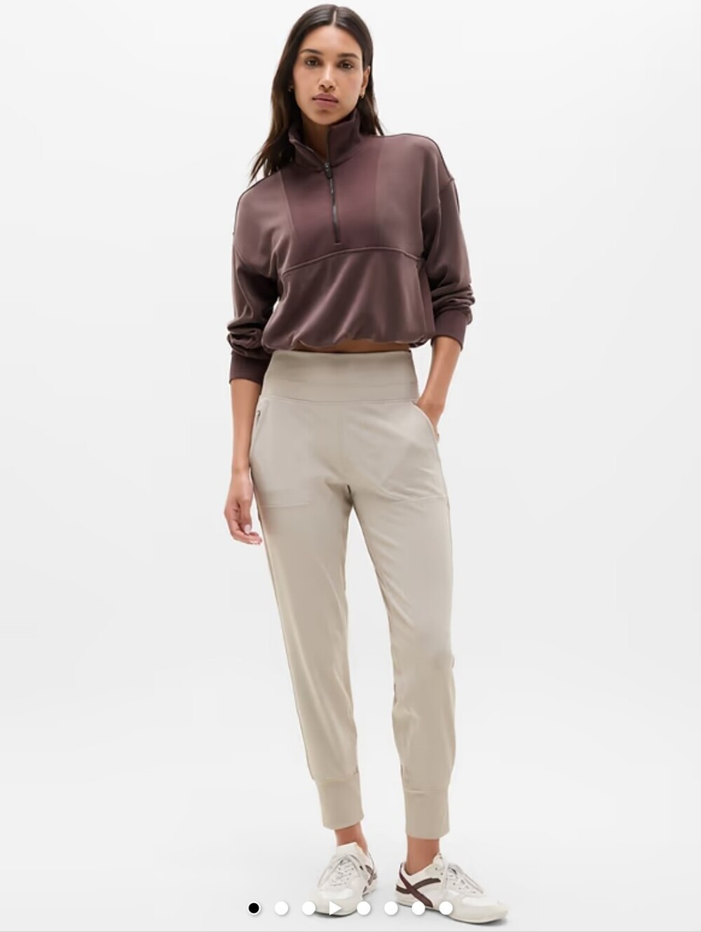 Athleta Venice High Rise Jogger Pant-Abalone